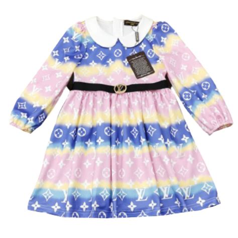 louis vuitton toddler dress